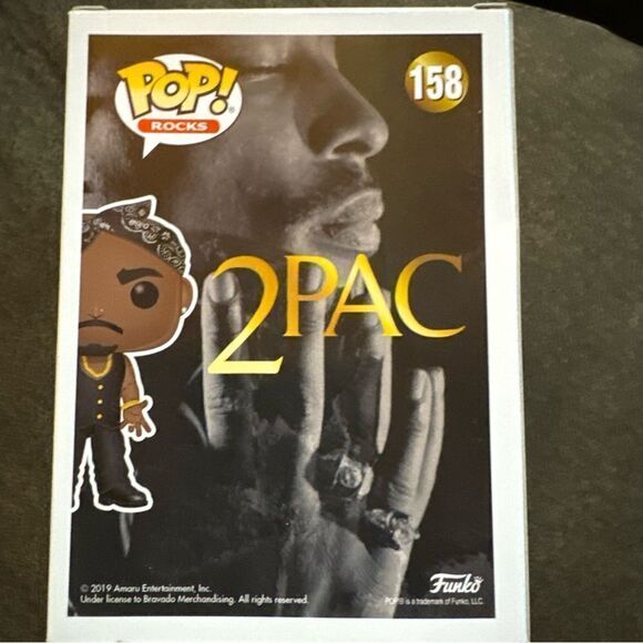 Funko Pop! Vinyl: Tupac Shakur #158 - Picture 3 of 3